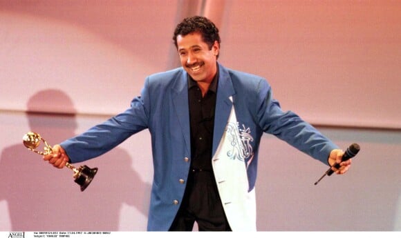 Khaled lors des World Music Awards à Monaco, en 1997
