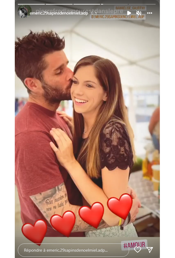 Emeric (L'amour est dans le pré) en couple avec une certaine Anne-Lise - Instagram