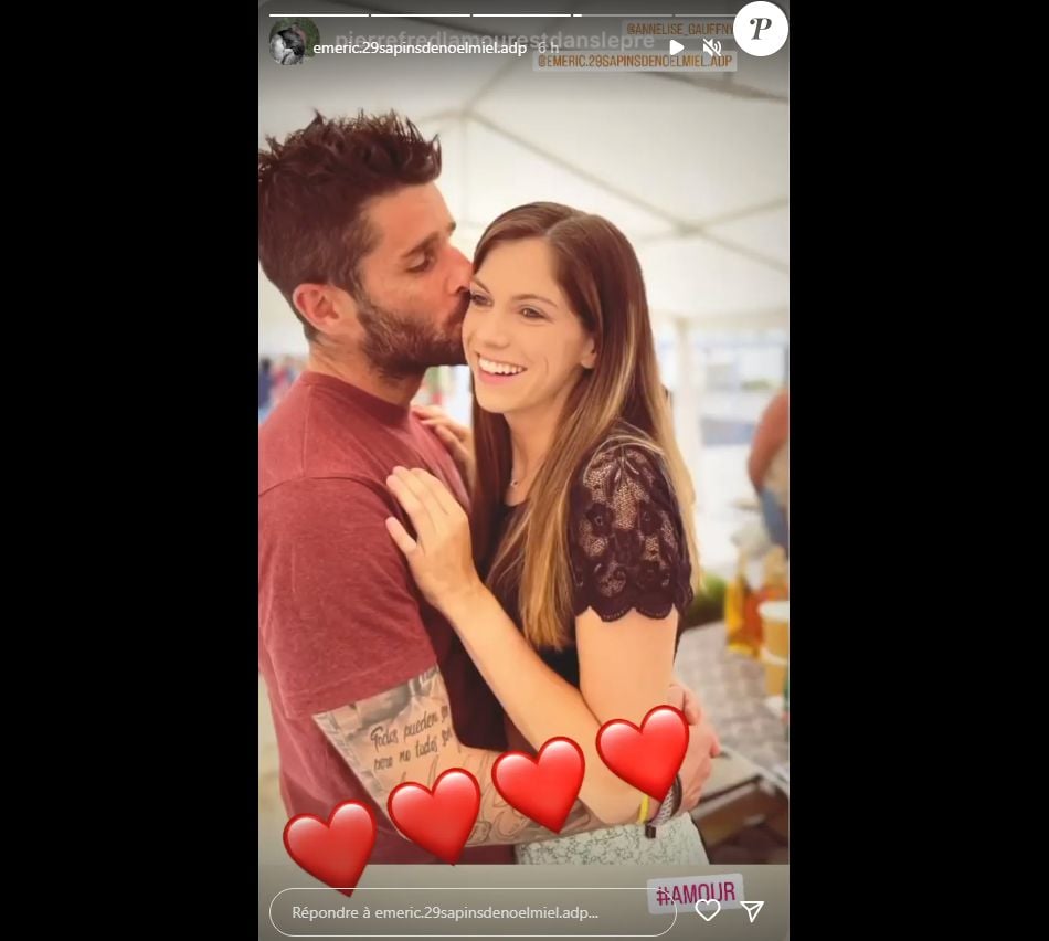 Emeric L amour Est Dans Le Pré Couple Emeric (L'amour est dans le pré) en couple avec une certaine Anne-Lise -  Instagram - Purepeople