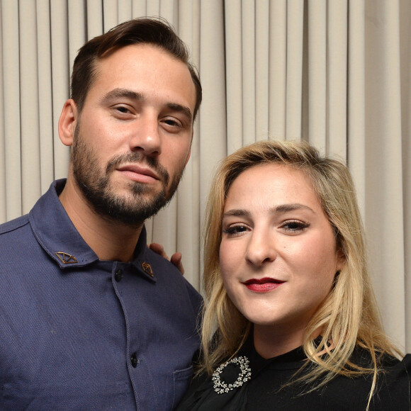 Info - Marilou Berry, maman pour la première fois d'un petit garçon, nommé Andy - Marilou Berry et son compagnon Alexis (Le Diamantaire artiste street art) - Soirée de lancement de PlayLink de PlayStation au Play Link House à Paris, France, le 12 octobre 2017. © Veeren/Bestimage