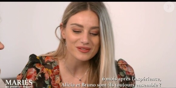 Alicia et Bruno de "Mariés au premier regard 2022" font le bilan six mois après le tournage - émission du 20 juin, sur M6