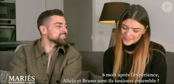 Alicia et Bruno de "Mariés au premier regard 2022" font le bilan six mois après le tournage - émission du 20 juin, sur M6