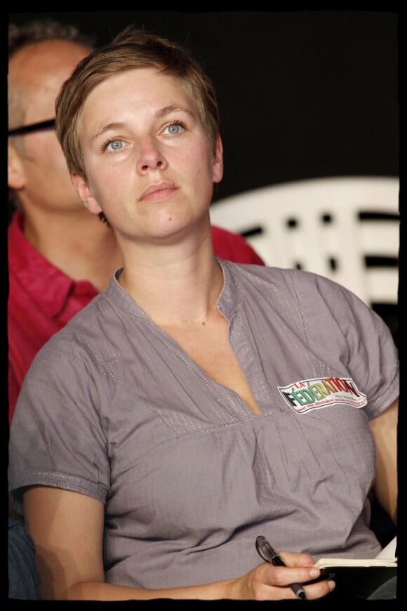Clémentine Autain - Fête de l'Humanité à la Courneuve en 2007