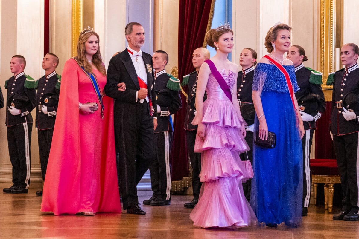 Photo La Princesse Catharina Amalia Des Pays Bas Le Roi Felipe Vi D Espagne La Princesse