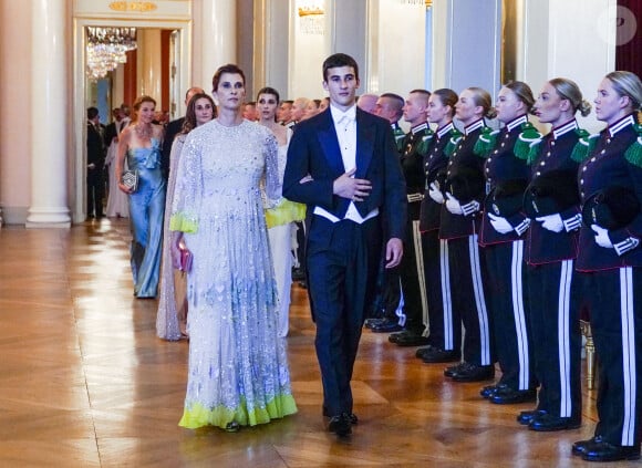 Rosario Nadal lors du dîner de gala pour célébrer le 18ème anniversaire de la princesse Ingrid Alexandra au Palais d'Oslo, Norvège, le 17 juin 2022. © NTB/Zuma Press/Bestimage 