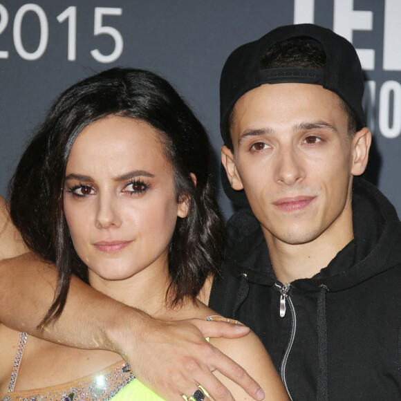 Alizée et son compagnon Grégoire Lyonnet lors du 55ème Festival de Télévision de Monte-Carlo à Monaco, le 14 juin 2015.