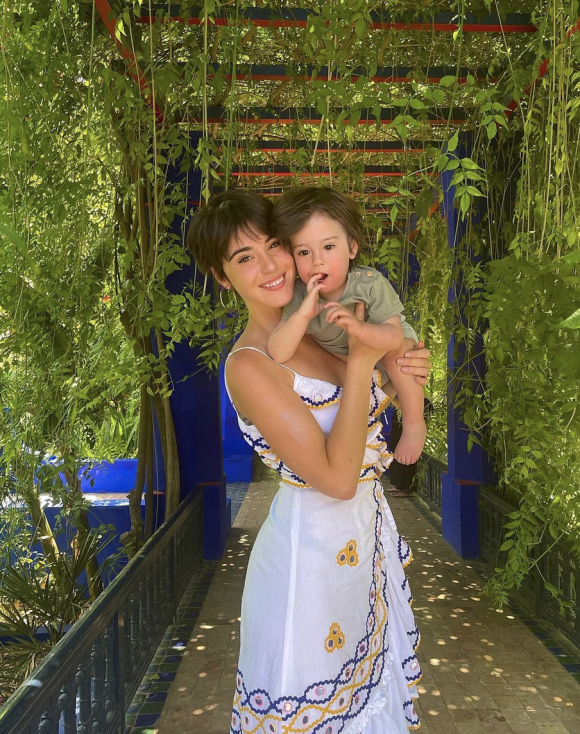Barbara Ospomer s'est installée à Marrakech avec son fils Gabriel - Instagram