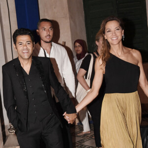 Exclusif - Jamel Debbouze et sa femme Mélissa Theuriau - After-party de la soirée du grand gala du "Marrakech du Rire" pour la 10e édition à l'hôtel Selman de Marrakech. © Rachid Bellak/Bestimage