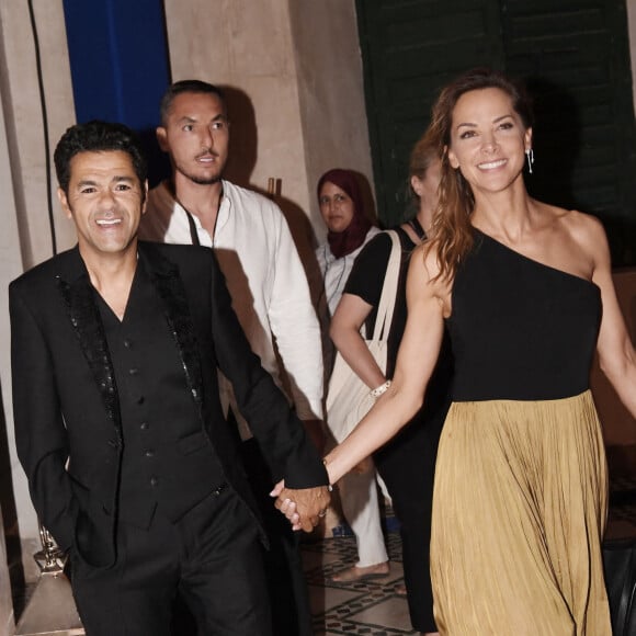 Exclusif - Jamel Debbouze et sa femme Mélissa Theuriau - After-party de la soirée du grand gala du "Marrakech du Rire" pour la 10e édition à l'hôtel Selman de Marrakech. © Rachid Bellak/Bestimage