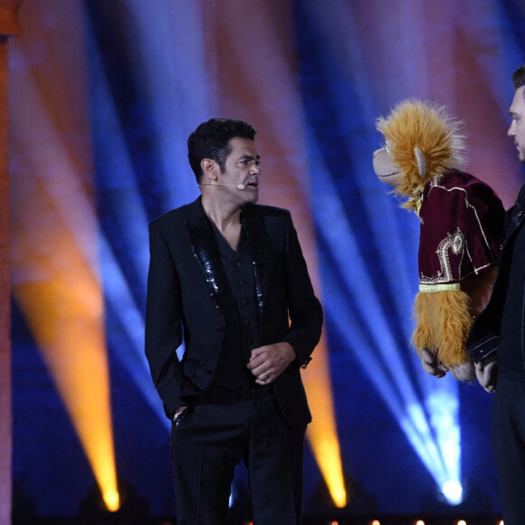 Exclusif - Jamel Debbouze, Jeff Panacloc - Soirée du grand gala du "Marrakech du Rire" pour la 10e édition au palais El Badiî à Marrakech, le 18 juin 2022. © Rachid Bellak/Bestimage