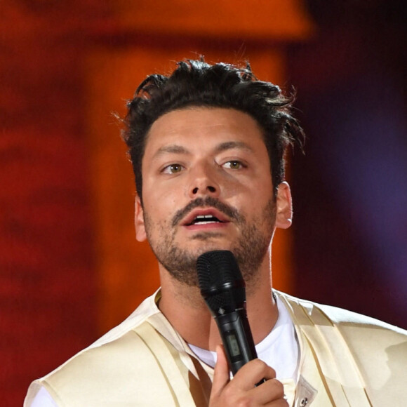 Exclusif - Kev Adams - Soirée du grand gala du "Marrakech du Rire" pour la 10e édition au palais El Badiî à Marrakech, le 18 juin 2022. © Rachid Bellak/Bestimage