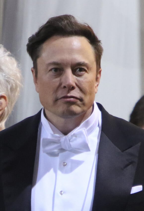 Elon Musk - Soirée du "MET Gala 2022" à New York.