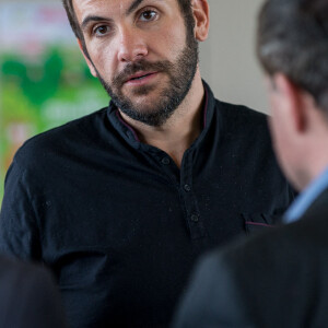 Laurent Ournac - Lancement des Dimanches au Galop à l'Hippodrome d'Auteuil, Paris le 27 mars 2016.  © Florian Leger / Share & Dare via Bestimage