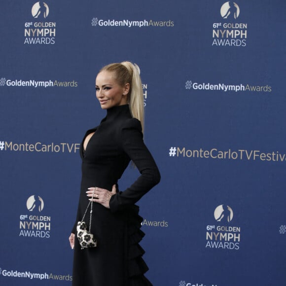 Adriana Karembeu - Cérémonie de clotûre du 61e Festival de Télévision de Monte Carlo, le 21 juin 2022. © Denis Guignebourg/Bestimage