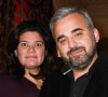 Raquel Garrido et Alexis Corbière - Lancement du livre "Sardou Regards" de B.Kossek à l'hôtel Raphael à Paris, France © Coadic Guirec/Bestimage 