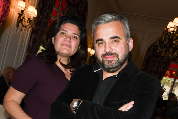 Raquel Garrido et Alexis Corbière - Lancement du livre "Sardou Regards" de B.Kossek à l'hôtel Raphael à Paris, France, le 15 avril 2019. © Coadic Guirec/Bestimage 