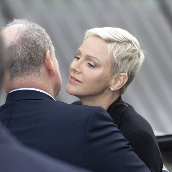 Le prince Albert II de Monaco et la princesse Charlene - Le prince Albert II de Monaco inaugure l'exposition l’exposition "Sailing the Sea of Science, Scientist and explorer. Prince Albert Ier and the early norwegian exploration of Svalbard " au Fram Museum à Oslo le 22 juin 2022.