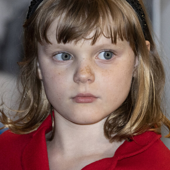 La princesse Gabriella de Monaco - Le prince Albert II de Monaco inaugure l'exposition l’exposition "Sailing the Sea of Science, Scientist and explorer. Prince Albert Ier and the early norwegian exploration of Svalbard " au Fram Museum à Oslo le 22 juin 2022.