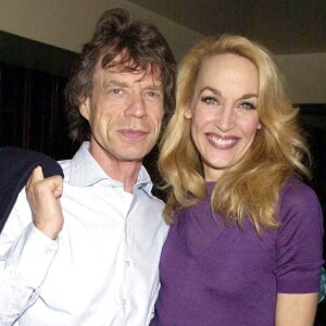 Mick Jagger et Jerry Hall à Londres