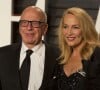 Rupert Murdoch et sa compagne Jerry Hall - Soirée "Vanity Fair Oscar Party" à Beverly Hills
