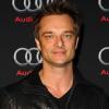 David Hallyday, à l'occasion de la grande soirée de lancement de l'Audi A8 qui s'est tenue à l'Olympia, à Paris, le 2 février 2010.