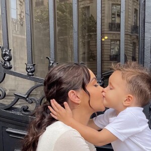 Nabilla Benattia et son fils Milann