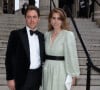 La princesse Beatrice d'York et son mari Edoardo Mapelli Mozzi - Arrivées à la soirée "The Alchemist's Feast" à la National Gallery à Londres.