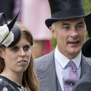 La princesse Beatrice d'York lors du cinquième et dernier jour de la Royal Ascot 2022 à l'hippodrome d'Ascot, Berkshire, Royaume Uni, le 18 juin 2022. 