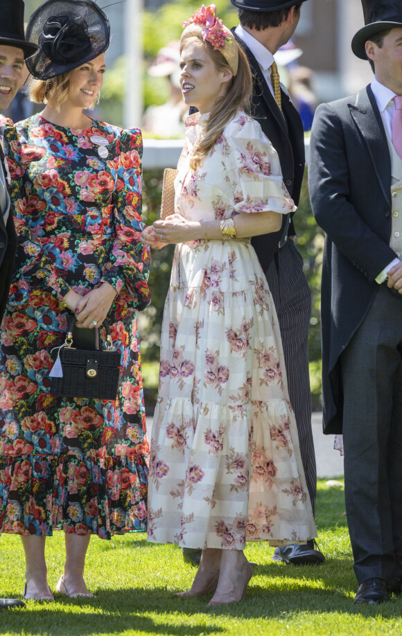 La princesse Beatrice d'York lors du premier jour de la Royal Ascot 2022 à l'hippodrome d'Ascot dans le Berkshire, Royaume Uni, le 14 juin 2022. 