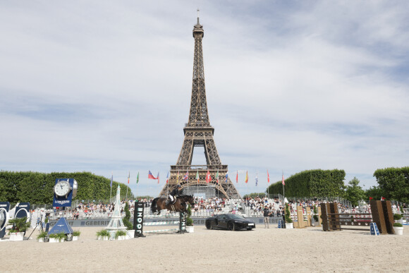 8ème édition du "Longines Paris Eiffel Jumping" au Champ de Mars à Paris, le 26 juin 2022. © Perusseau/Gorassini/Tribeca/Bestimage 
