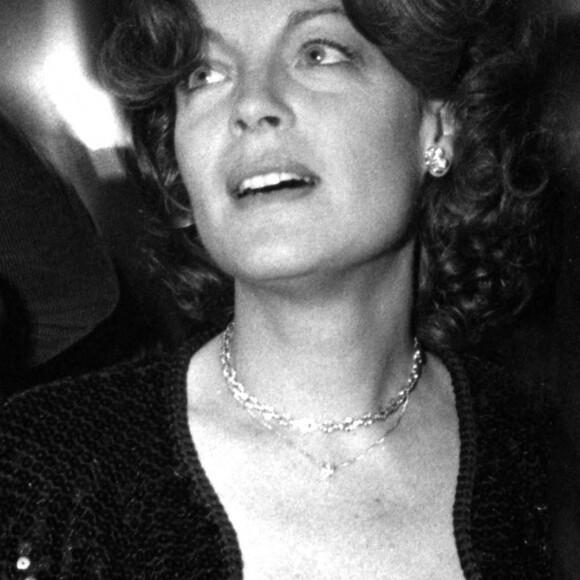 Romy Schneider à la cérémonie des Cesar en 1980
