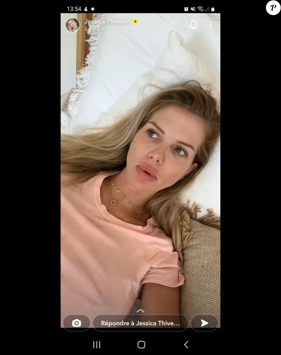Jessica Thivenin sur Snapchat, le 28 juin 2022