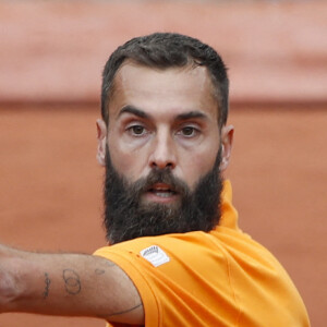Benoit Paire (FRA) lors du premier tour simple messieurs (jour 3) des Internationaux de France de tennis de Roland Garros à Paris, France, le 24 mai 2022. © Michael Baucher/Panoramic/Bestimage 