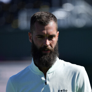 Benoît Paire - TENNIS - Tournoi BNP Paribas Open 2022 d'Indian Wells le 11 mars 2022 © Antoine Couvercelle / Panoramic / Bestimage 