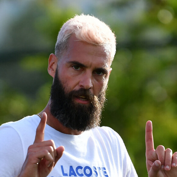 Benoit Paire - Lancement de l'UTS, Ultimate Tennis Showdown, le tournoi de tennis de l'entraineur Patrick Mouratoglou à Sophia Antipolis le 11 juin 2020. © Antoine Couvercelle / Panoramic / Bestimage 