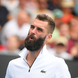 Benoît Paire (France) lors de l'Open d'Australie de tennis à Melbourne, Australie, le 21 janvier 2020. © Chryslene Caillaud/Panoramic/Bestimage 