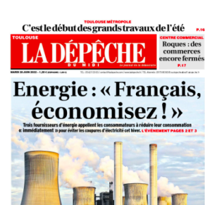 Couverture de La Dépêche du Midi du mardi 28 juin