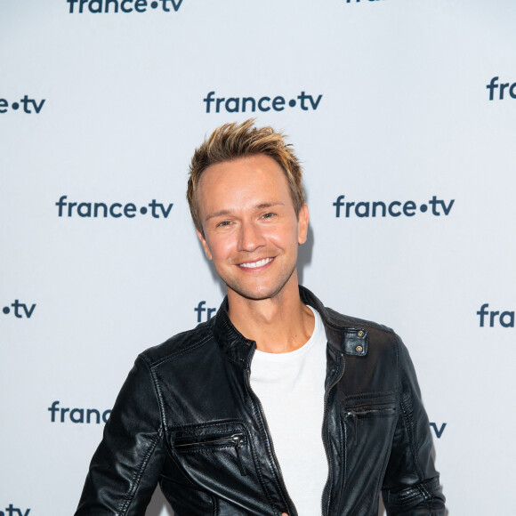 Cyril Féraud lors du photocall dans le cadre de la conférence de presse de France Télévisions au Pavillon Gabriel à Paris, France, le 24 août 2021. © Pierre Perusseau/Bestimage 