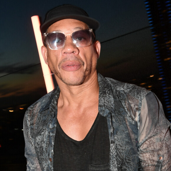 Exclusif - JoeyStarr - Soirée pour l'ouverture du Skybar de l'hôtel Pullmann Montparnasse à Paris le 28 juin 2022. © Rachid Bellak/Bestimage 