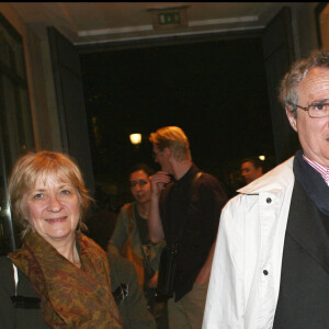 Daniel Prévost et sa femme Jetta - Avant-première de "La maison du bonheur" suivie d'une soirée à la maison du Danemark - le 6 juin 2006