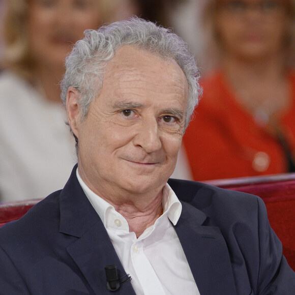 Daniel Prévost Enregistrement de l'émission " Vivement Dimanche " qui sera diffusée le 3 Mai 2015. Paris le 29 Avril 2015