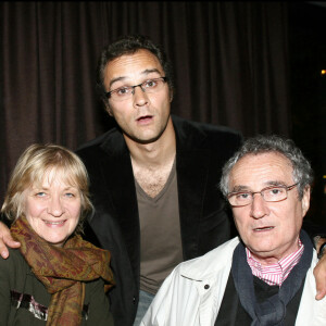 Daniel Prévost, sa femme Jetta et leur fils Soren - Avant-première du film "La maison du bonheur" suivie d'une soirée à la maison du Danemark - Le 6 juin 2006