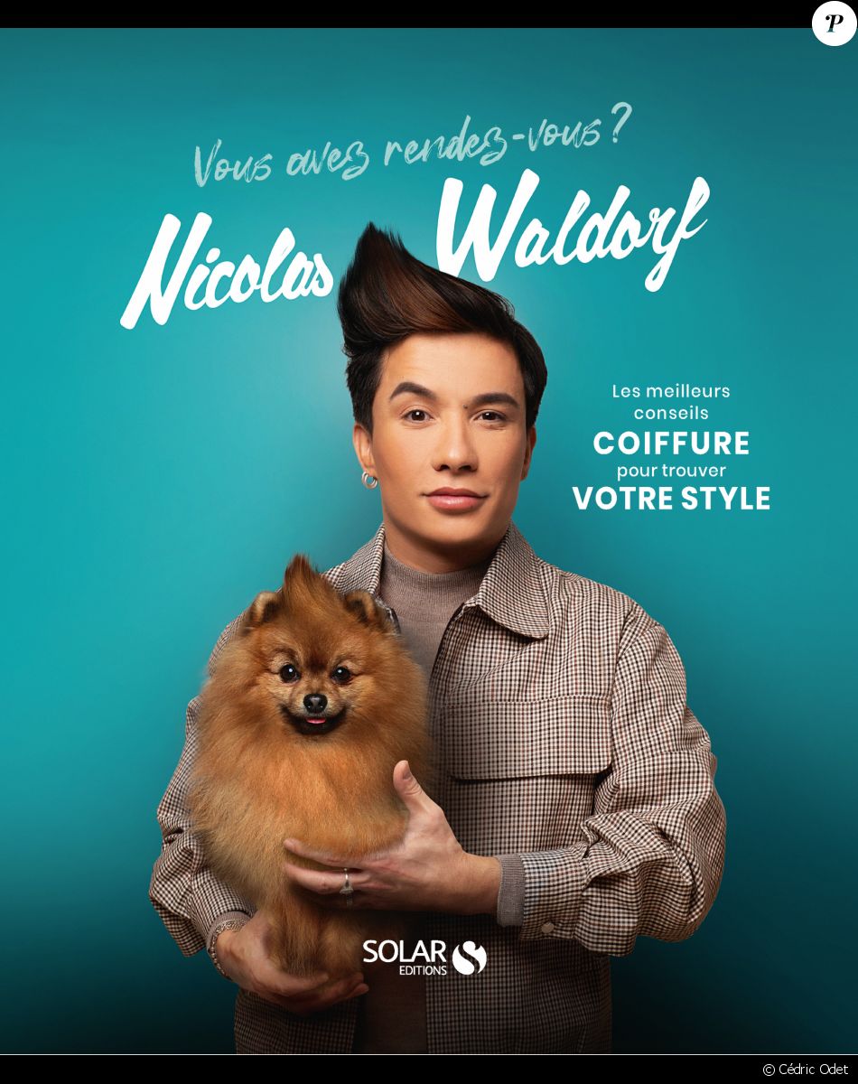 Nicolas Waldorf, coiffeur star de l'émission "Incroyables transformations", sort son livre "Vous avez rendez-vous ?"