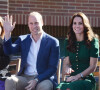 Le prince William et Catherine Kate Middleton, la duchesse de Cambridge visitent le campus Okanagan de l'Université de la Colombie-Britannique à Kelowna à l'occasion du 10ème anniversaire de l'établissement, dans le cadre de leur voyage officiel au Canada, le 27 septembre 2016.