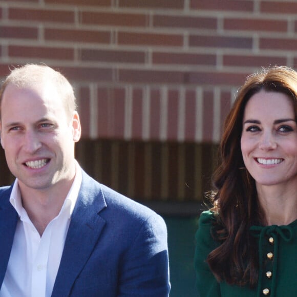 Le prince William et Catherine Kate Middleton, la duchesse de Cambridge visitent le campus Okanagan de l'Université de la Colombie-Britannique à Kelowna à l'occasion du 10ème anniversaire de l'établissement, dans le cadre de leur voyage officiel au Canada, le 27 septembre 2016.