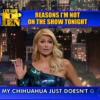 Paris Hilton liste les 10 raisons pour lesquelles elle n'est pas invitée au David Letterman Show... Vous avez dit blonde ? L'autodérision, elle connait bien !