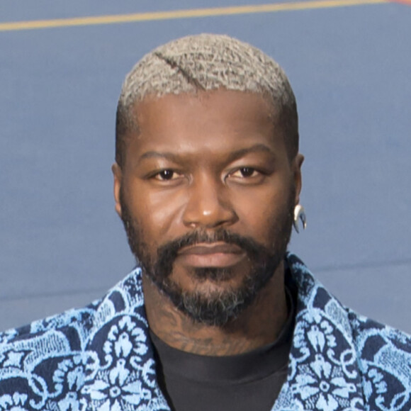 Djibril Cissé Défilé Marine Serre "Collection PrêtàPorter Homme Printemps/Eté/2023" lors de la Fashion Week de Paris (PFW).