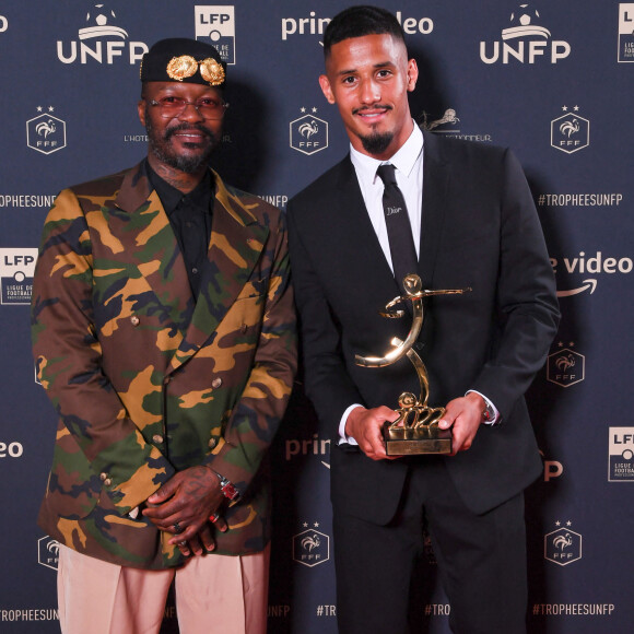 Djibril Cissé - William Saliba (om) - Cérémonie des Trophées UNFP 2022 au Pavillon Gabriel à Paris le 15 mai 2022. © FEP/Panoramic/Bestimage