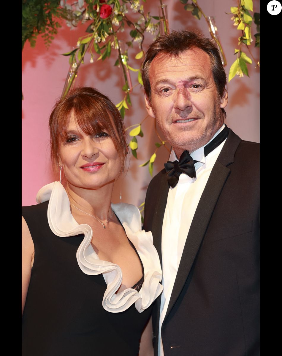 Jean-Luc Reichmann et sa femme Nathalie le 28 mai 2017. © Claudia Albuquerque/Bestimage