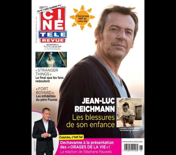 Retrouvez l'interview de Jean-Luc Reichmann dans le magazine Ciné Télé Revue, du jeudi 30 juin 2022.